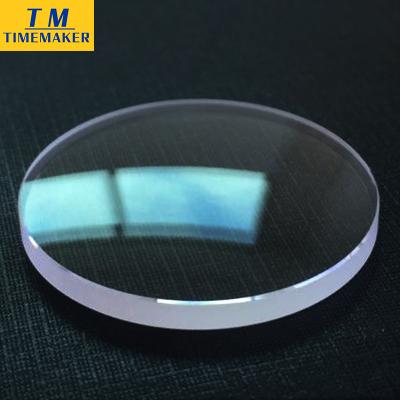 China Double Hardness High Thick Dome 3.0mm 16~46mm Diameter Sapphire Crystal Watch Glass For Lens Glass Window for sale