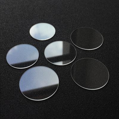 China Hot Selling Flat Clear 0.8mm 16-29.5mm Mineral Glass For Watch Accessories Parts And Lens Watch Glass for sale