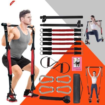 China Great for Amazon Hotsale Logo Print Adjustable Elastic Workout Yoga Loop Resistance Bands Custom Made Gym Fitness Home Exercise Bands for sale