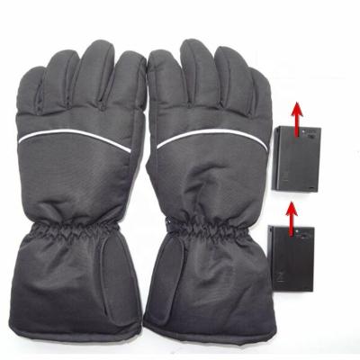 China Waterproof Winter Warm Outdoor Sports Heated Motorcycle Riding Gloves Waterproof Windproof for Fishing Skiing Hunting for sale