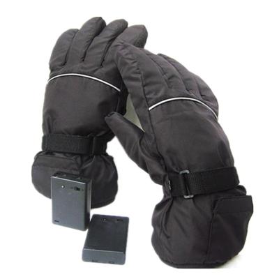 China Winter Snowmobile Waterproof Warm Touch Screen Electric Ski Gloves With Battery Operated for sale