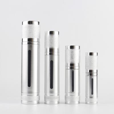 China Eco-friendly Recyclable Clear Plastic As Airless Cosmetic Pump Bottle 15ml 30ml 50ml 80ml 100ml 120ml for sale