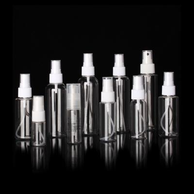 China 10ml 20ml 30ml 50ml 60ml 100ml Eco-friendly Recyclable PET Perfume Spray Bottle Pump Mist Spray Lotion Plastic Bottle for sale