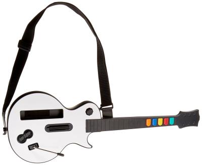 China ERGONOMIC Wireless Guitar for Wii Guitar Hero and Rock Band Games for sale