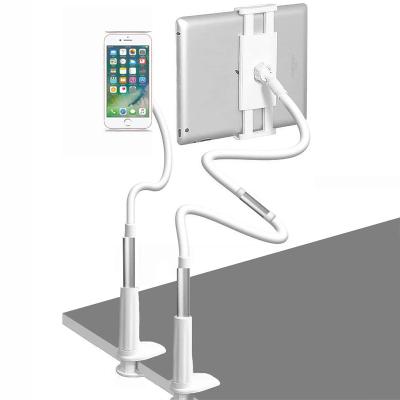 China Universal 360 Flexible Phone Holder Bed Gooseneck Mount Adjustable For Cell Phone Long Arm Tablet Holder for sale