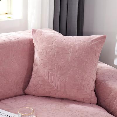 China Bed cushion back pillow minimalism anti-static Nordic office pillow case chair size pp cotton square head for sale