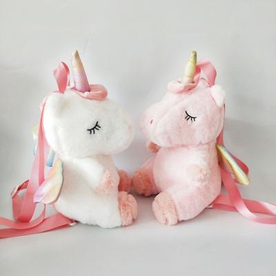 China Cute Memory Pony Plush Toy Girl Sleeping On Oversized Bed Pillow Unicorn Doll Kids Rag Doll for sale