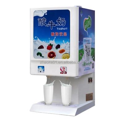 China commercial buffet 10L*2 BIB bag lactic acid bacteria ready made beverage machine yogurt preset straight drink machine for sale