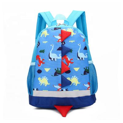 China Fashion Dinosaur Waterproof Kindergarten Kids Schoolbag Cartoon Children Backpack Solid Baby Preschool Bags for sale