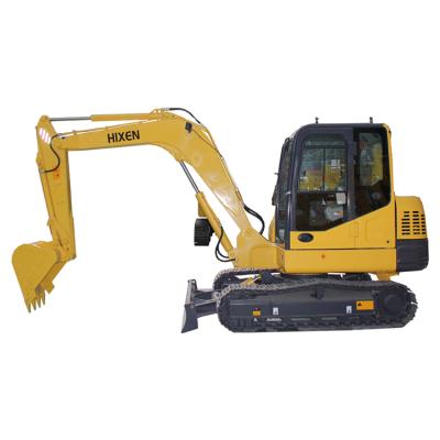 China Well Infrastructure Projects Performance 6 Tons Hydraulic Crawler Medium Excavator For Construction And Rural Engineering for sale