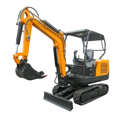 China Home Garden Farm Track 2ton China Factory Mini Excavator for sale