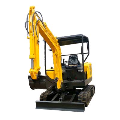 China Cheap China Garden 2 Ton New Mini Farm Excavator Small Digger With Attachments for sale