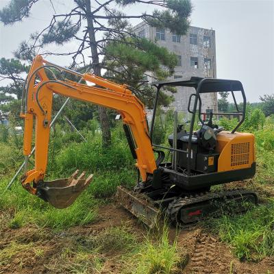 China Small Tractor Digger Retro Daftar Harga 2 Ton Bagger Mini Excavator Home Brand HIOSEN for sale