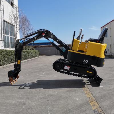 China 1 ton mini small home digger hydraulic crawler farm excavator/mini fast business excavator 900 kg weight for sale