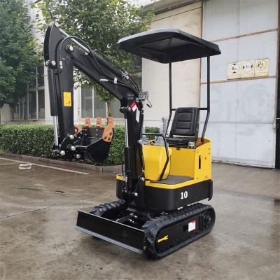 China Micro HOT Home Small Digger Mini Bagger Small Backhoe 1ton Mini Excavator With Different Colors Factory Price SALE With Best Quality for sale