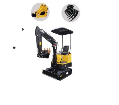 China Mini Digger Ex Micro Hydraulic Excavator 1 Ton Home Mini Small New Chinese Digger for sale