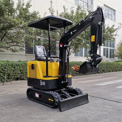 China Home Mini Crawler Digger Hydraulic Farm Excavator Small / 1150 Kg Weight Fast Mini Business Excavator for sale