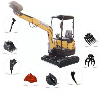 China Home Manufacturer Small Mini 1.6 Ton Agricultural Ripper Excavator for sale