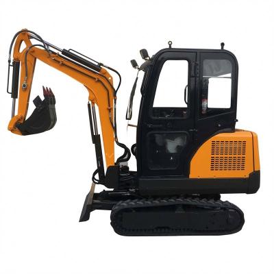 China HX20B home hiosen brand 2 ton mini digger double speed excavator retractable mini digger 600kg small digger for sale