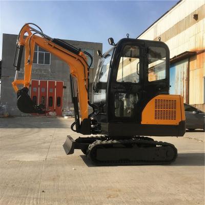 China Small Garden Agricultural Farm Mini Home Hydraulic Excavators CE EPA 2 Ton Mini Excavator 360 Digger for sale