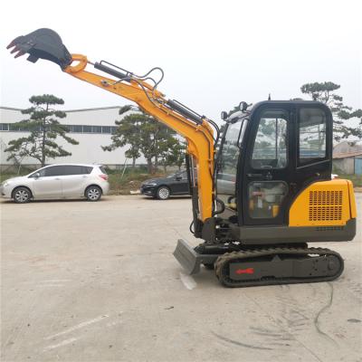 China China 2000KG Mini Bagger Hydraulic Crawler Garden Household Mini Excavator For Trench for sale