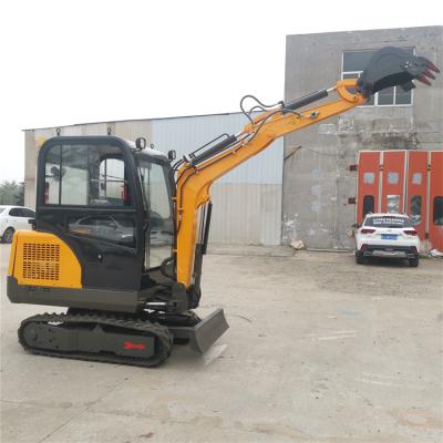 China Small Home Hydraulic Digger Crawler 2 Ton Diesel Mini Crawler Excavator for sale