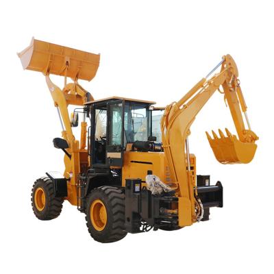 China Infrastructure Projects 6ton Backhoe Loader Excavators 4 Wheel Drive Backhoe Loader Digger for sale