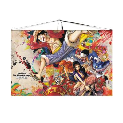 China Custom Abstract Anime Wall Scroll Art Painting Hanging Art Scroll For Fans for sale