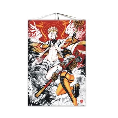 China Japan Good Prices Chinese Traditional Style Anime Designs High Quality Customized Gift For Wall Hanging Scroll for sale