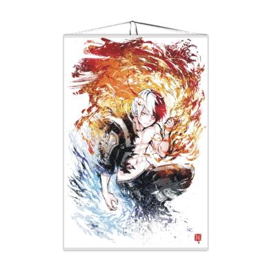 China Realistic Scroll Souvenir Printed Anime Cosplay Manga Poster Print Hanging Scroll Surprise Souvenir Product for sale