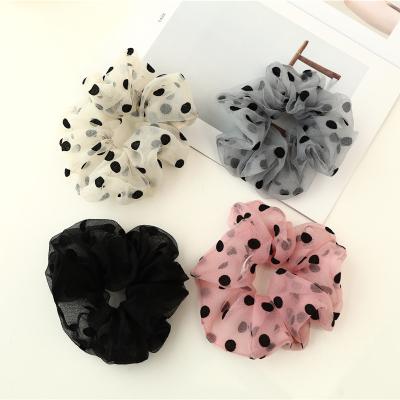 China Fashion Women's DALLIS Band Hair Scarf Floral Bow Scrunchies Summer Accessories Hair Elastic Hair Bands Chiffon Flower Girl Bands Wholesale Trendy for sale