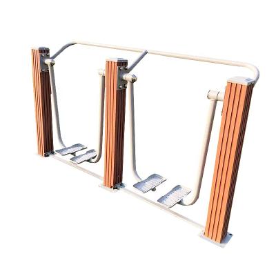 China Wholesale High Quality Steel Plastic Wooden Double Walker Air Steel Outdoor Exercise Equipment Park/Gym/Plaza Fitness SM-006 for sale