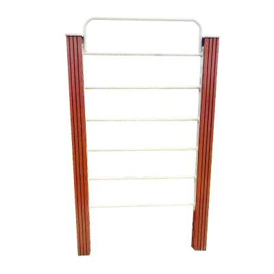 China Wholesale High Quality Steel Plastic Wood Vertical Rising Ladder In The Park/Gym Fitness Equipment Outdoor Exercise Monkey Bar SM-015 for sale