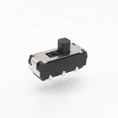 China 2P2T KLS7-MSS-2235A High Quality 9.0x3.5x3.5mm DPDT SMD 2P2T Vertical Mini Slide Switch for sale