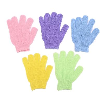 China EXFOLIATING Bath To Peel Off Glove Exfoliating Glove For Shower Scrub Gloves Resistance Body Massage Sponge Wash Skin Moisturizing SPA Foam for sale