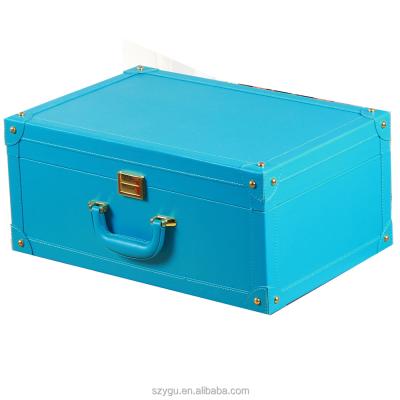 China Hot Selling Vintage PU Leather Watch Storage Display New Product Suitcase / Luggage for sale