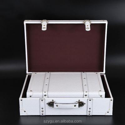 China Leather Briefcase Faux Leather Travel Suitcase Travel Luggage Carry On Luggage Low Price Promotion for sale