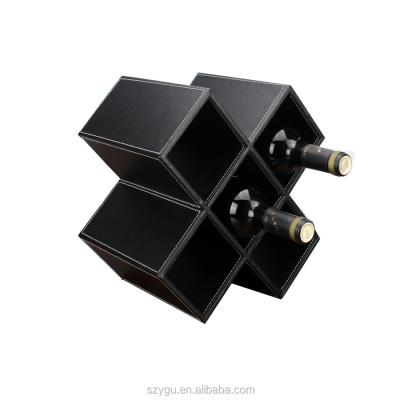 China Fashion 5 Wine Bottle Stand Viable Display Hot Sale On Amazon Using On Home And Hotel for sale