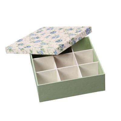 China Viable Pastoral Style Leather Storage Box Gifts Packing Crate Home Food Box for sale