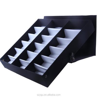 China High End 18 Slot Sunglasses Box Sunglasses Display for sale