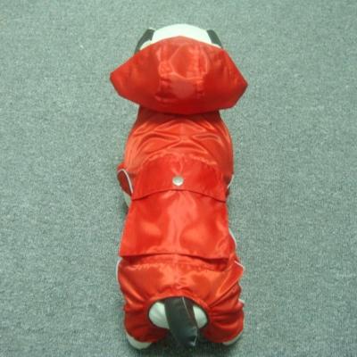 China 143 Viable Customized Raincoat Cozy Cute Adorable Reflective Rainjacket Hooded Poncho Dog Apparel For Rainy Days for sale