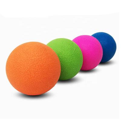 China Hot Selling Amazon High Elasticity Fitness Exercise Ball Custom Lacrosse Massage Ball for sale