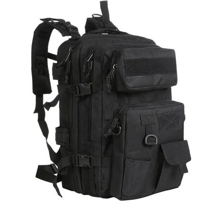 China Waterproof Custom Design Molle Waterproof Black Tactical Backpack Bag Military Backpack for sale