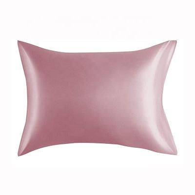 China High Quality Blackberry Custom Made Pink Silk Pillowcase Anti-Static 19 22 25 30 Momme for sale