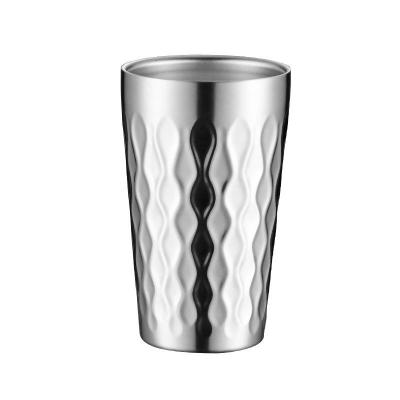 China Luxury Stainless Steel Double Wall Drinking Mug Travel Coffee Mug Water Cups for sale