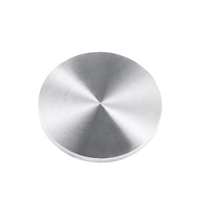 China Top Exterior Balustrade Fitting Railing Accessories Round Stainless Steel Disc for sale