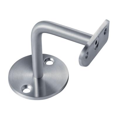 China Easy Installation Stainless Wall Rail Bracket With Flared Saddle For Balustrade Railing for sale