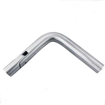 China Easy Installation L Shape Stainless Steel Railing Handrail Bracket Support Rod With One Side Female M8 Thread for sale