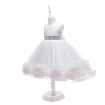 China European and American Classic Princess Girls Trailing Performance Anti-wrinkle Border Children's Dress Skirt Dress for sale