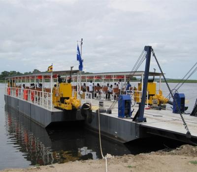 China Construction China Manufacturer Made Modular Barge Used In River Work for sale